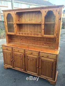 Large Ducal Solid Pine Welsh Dresser