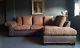 136 Chesterfield Vintage 3 Seater Leather Brown Corner Suite Courier Av