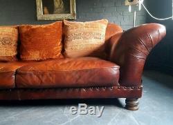 16. Superb Tetrad Grande 3 Seater Sofa Vintage Chesterfield Courier available