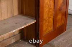 1910 Vintage Pitch Pine Tall Cupboard With Multiple Storage Shelves 1910 Vintage Pitch Pine Tall Cupboard With Multiple Storage Shelves