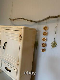 1930s vintage cream enamel retro kitchen unit