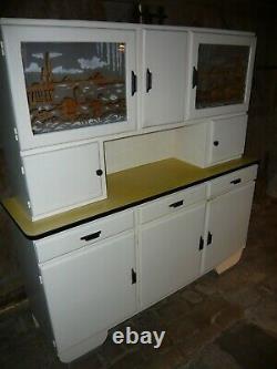 1950's Vintage Retro French Mado Kitchenette Pantry Larder Buffet