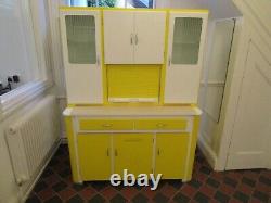 1950s 1960s Larder Kitchenette Cabinet Storage Pantry Cupboards Drawers Vintage