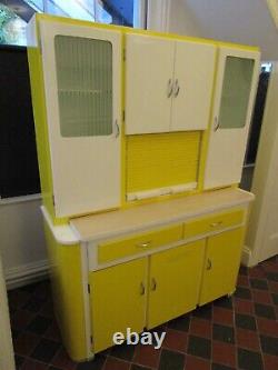 1950s 1960s Larder Kitchenette Cabinet Storage Pantry Cupboards Drawers Vintage