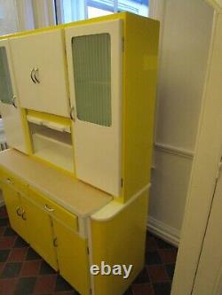 1950s 1960s Larder Kitchenette Cabinet Storage Pantry Cupboards Drawers Vintage