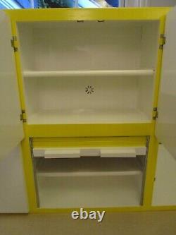 1950s 1960s Larder Kitchenette Cabinet Storage Pantry Cupboards Drawers Vintage