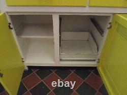 1950s 1960s Larder Kitchenette Cabinet Storage Pantry Cupboards Drawers Vintage