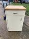 1950s Cream Kitchen Cabinet Unit Cupboard With Drawer
