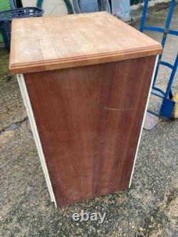 1950s Cream Kitchen Cabinet Unit Cupboard with Drawer
