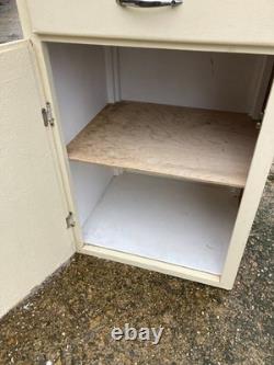 1950s Cream Kitchen Cabinet Unit Cupboard with Drawer