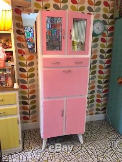 1950s Original Vintage Retro Pantry Larder Unit Kitchen Cupboard Cabinet