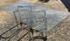 1970's Vintage Merrow Associates Dining Table Chrome & Glass Free Delivery