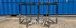 1970's Vintage Merrow Associates Dining Table Chrome & Glass FREE Delivery