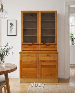 1970s Danish Vantinge Mobelindustri Oak Display Cabinet Vintage Glass-Fronted