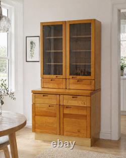 1970s Danish Vantinge Mobelindustri Oak Display Cabinet Vintage Glass-Fronted