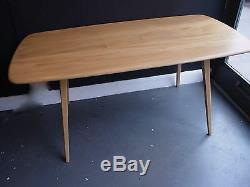 1970s Ercol'plank' dining table