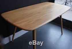 1970s Ercol'plank' dining table