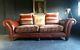 2110. Superb Tetrad Eastwood Grande 3 Seater Sofa Vintage Chesterfield Courier Av