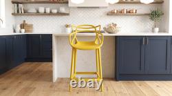 2X Scandinavian Cafe Kitchen Restaurant Pub Dining Bar Stool Chair Height 67cm
