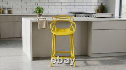 2X Scandinavian Cafe Kitchen Restaurant Pub Dining Bar Stool Chair Height 67cm