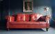 323 Chesterfield Leather Vintage & Distressed 3 Seater Sofa Courier Av