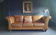 331 Chesterfield Vintage 3 Seater Leather Club Courier Available