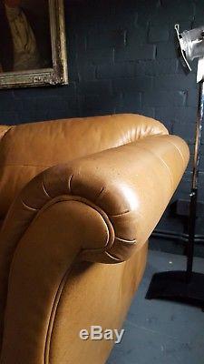 331 Chesterfield Vintage 3 seater leather Club Courier available