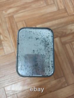 3 Vintage Retro Antique French Kitchen Nesting Enamel Cannisters Metal Art Decor