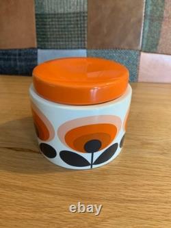 3 x Rare Orla Kiely 70's Stem Tea, Coffee, Sugar/trinket pots SEE MY OTHERS
