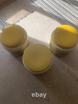 3 x Rare Orla Kiely 70's flower stem Ceramic Storage Jars. CHECK OUT MY OTHERS