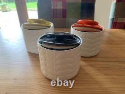 3 x Rare Orla Kiely Multi Stem Ceramic Storage Jars. Check out my others