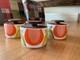 3 X Rare Orla Kiely Pear Tea/coffee/sugar/trinket Pots Check Out My Others