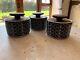 3 X Rare Orla Kiely Stem Tea/coffee/sugar/trinket Pots Check Out My Others