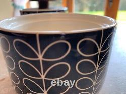 3 x Rare Orla Kiely Stem tea/coffee/sugar/trinket pots CHECK OUT MY OTHERS