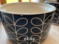 3 x Rare Orla Kiely Stem tea/coffee/sugar/trinket pots CHECK OUT MY OTHERS