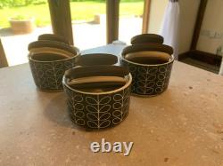 3 x lovely Orla Kiely Stem tea/coffee/sugar/trinket pots CHECK OUT MY OTHERS