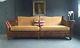 403. Large Chesterfield Vintage John Lewis 3 Seater Leather Sofa Rrp £1900