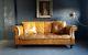 408. Chesterfield Vintage 2 Seater Leather Club Courier Av