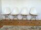 4 Genuine Charles Eames Dsr Chairs For Vitra Retro Vintage Kitchen Dining