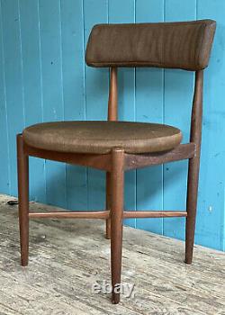 4 G Plan Koford Larsen Mid Century Retro Teak Dining Kitchen Chairs DELIVERY