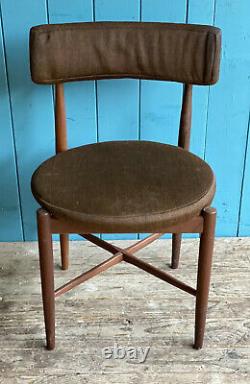 4 G Plan Koford Larsen Mid Century Retro Teak Dining Kitchen Chairs DELIVERY