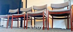 4 Rosewood Dining Chairs Danish 1960s Retro Vintage Mid Century FREE DELIVERY
