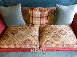 5008. Superb Tetrad Eastwood Grande 3 Seater Sofa Vintage Chesterfield rrp £2500