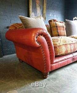5008. Superb Tetrad Eastwood Grande 3 Seater Sofa Vintage Chesterfield rrp £2500