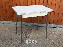50s Dining Table Vintage Chrome Retro Kitchen Table Resopal Table 2