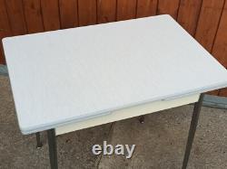 50s Dining Table Vintage Chrome Retro Kitchen Table Resopal Table 2