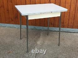 50s Dining Table Vintage Chrome Retro Kitchen Table Resopal Table 2
