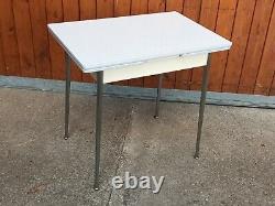 50s Dining Table Vintage Chrome Retro Kitchen Table Resopal Table 2