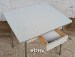 50s Dining Table Vintage Kidney Table Chrome Retro Kitchen Table Resopal Table