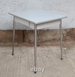 50s Dining Table Vintage Kidney Table Chrome Retro Kitchen Table Resopal Table